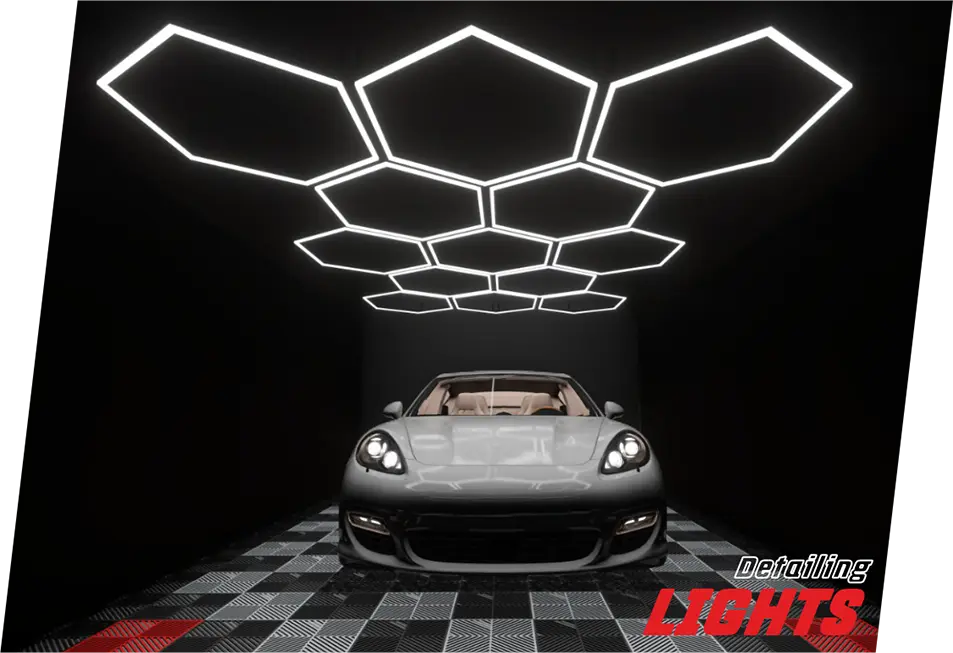High-intensity LED detailing light designed for professional-grade vehicle inspection and surface correction