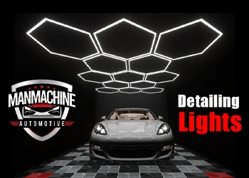 ManMachine Automotive MMA monochrome logo featuring automotive shield and stylized car silhouette